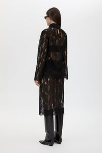 Zemira Lace Midi Skirt