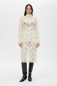 Zemira Long Sleeve Lace Top