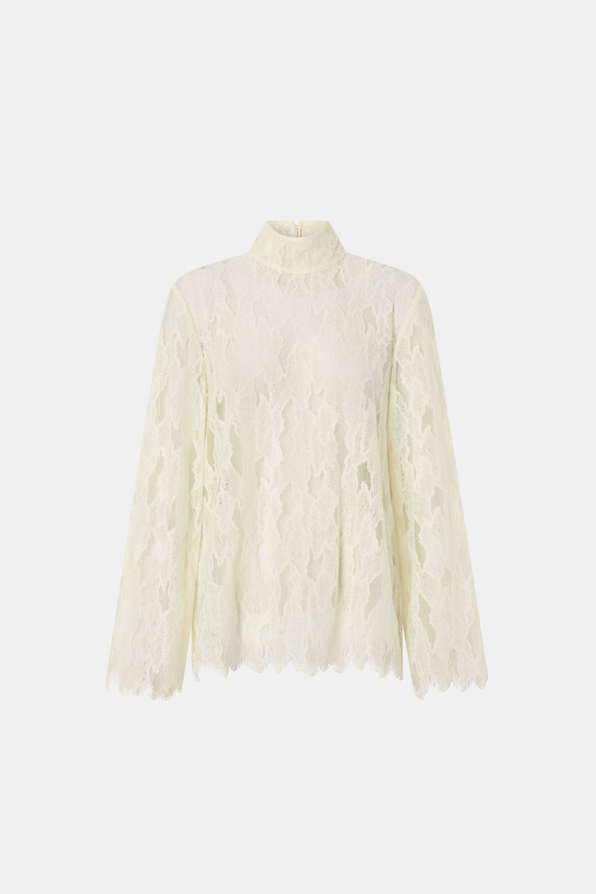 Zemira Long Sleeve Lace Top