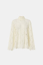 Zemira Long Sleeve Lace Top