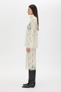 Zemira Long Sleeve Lace Top