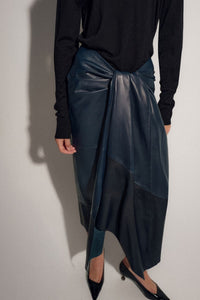Lido Leather Skirt