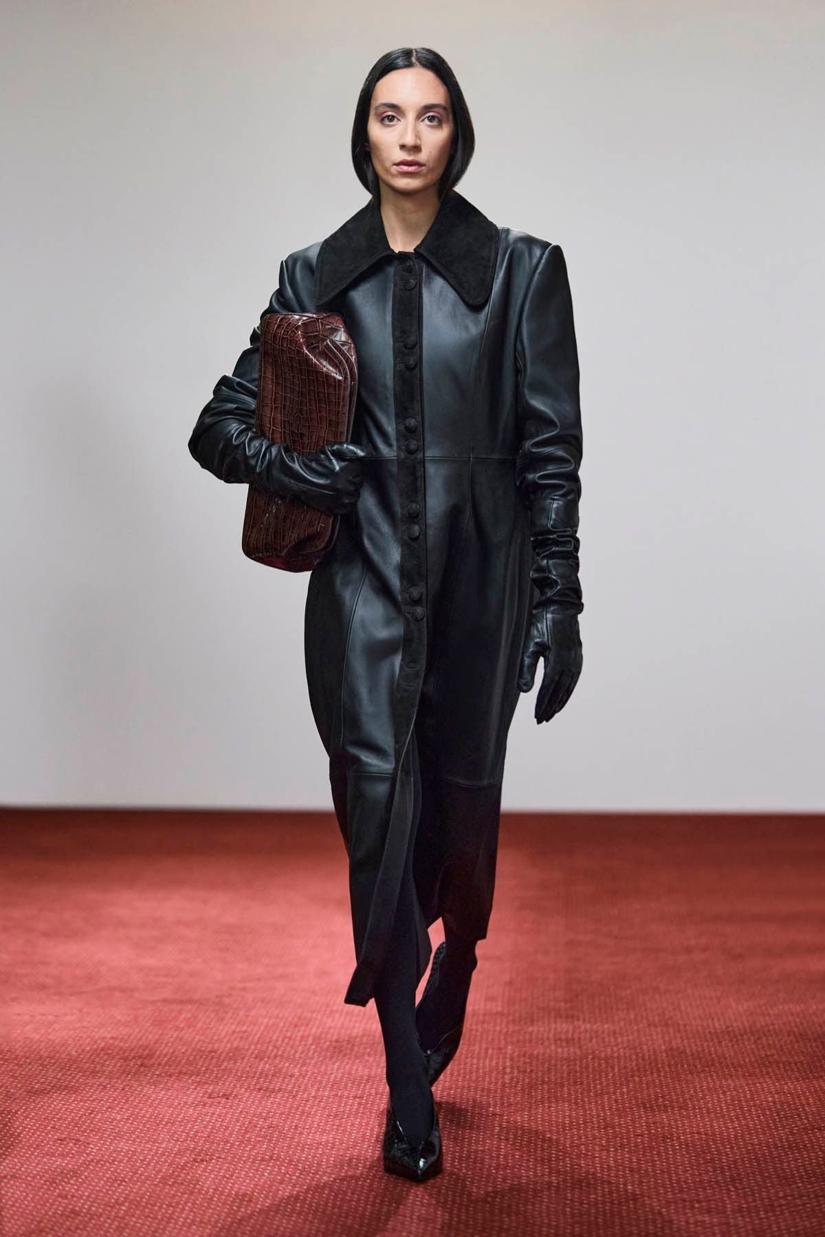 Yaz Leather Coat