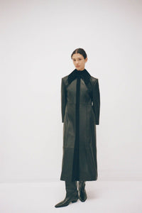 Yaz Leather Coat